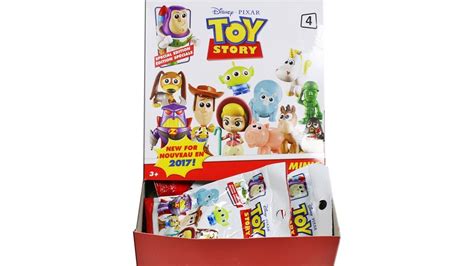 Disney Pixar Toy Story Minis Series 4 Blind Bags Unboxing Toy Review