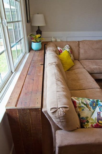 I chose one that was nine inches wide, but you could do whatever you want. DIY Behind the Sofa Table | Country Chic | Pinterest
