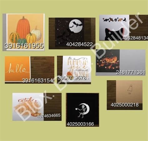 Not Mine Bloxburg Decal Codes Custom Decals Fall Decal