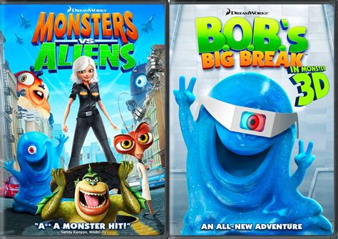 Monsters Vs Aliens 1 Disc Dvd Amazonde Dvd And Blu Ray