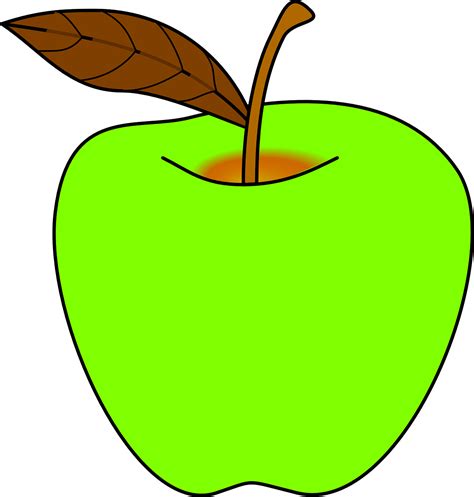 Apple Green Food Free Vector Graphic On Pixabay