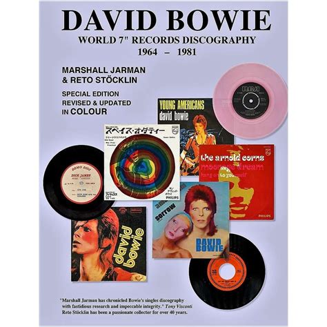 David bowie world 7 records discography 1964-1981 (swiss 2018 softcover edition discography book ...