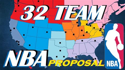 32 Team Nba Expansion And Realignment Proposal Youtube