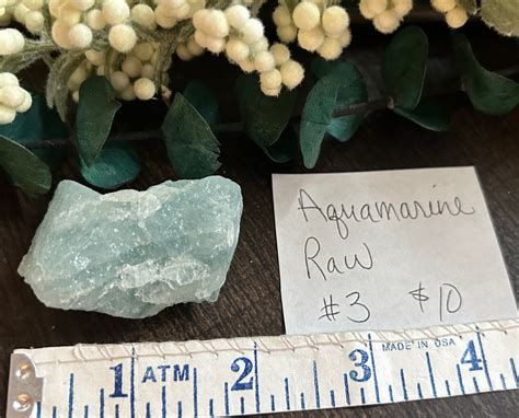 Aquamarine Large Raw 3