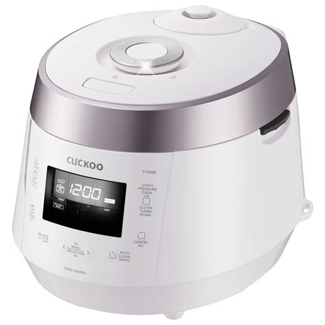 Cuckoo Cuckoo 10 Cup High Pressure Rice Cooker In White Crp P1009sw