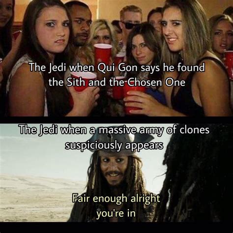 Jedi Awkward Party Reaction Know Your Meme