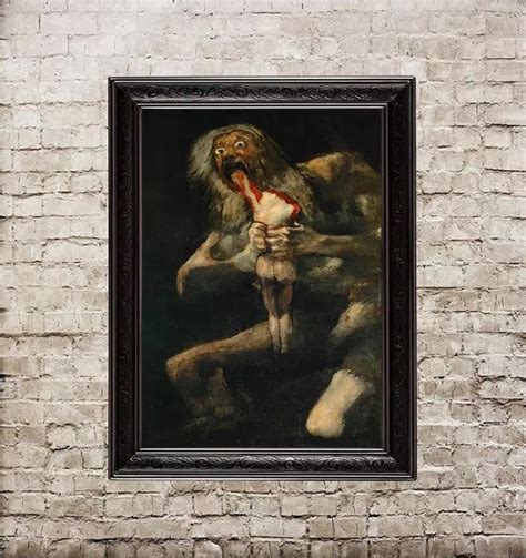 Saturn Devouring His Son By Francisco Goya 388 Inspire Uplift