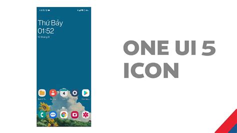 One Ui 5 Icon Pack On Any Launcher Youtube