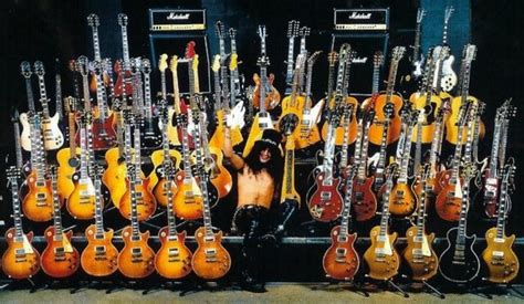Slashs Guitars Les Paul Signature And Bc Rich