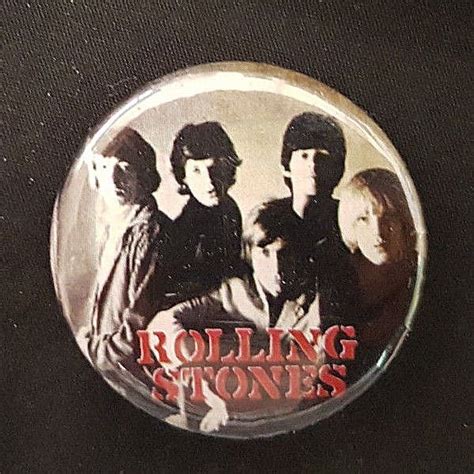Rolling Stones Lapel Pin 2003 Rst Concerts Pin 1965 Photo Of The