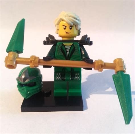 Lego Ninjago Minifigure Lloyd Zx The Green Ninja W Teenage Style Hair