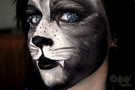 Black Face Paint Black Panther By Callykitty On Deviantart Cheetah