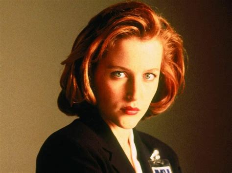 Poster Affiche Gillian Anderson X Files Dana Scully Actrice Science
