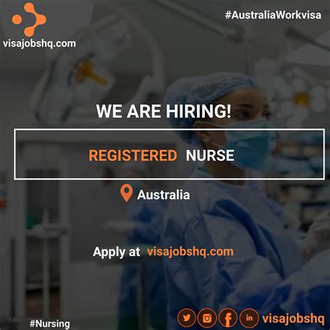 Registered Nurse 70000 90000 Annually Relocate To Australia With Work Visa Sponsorship