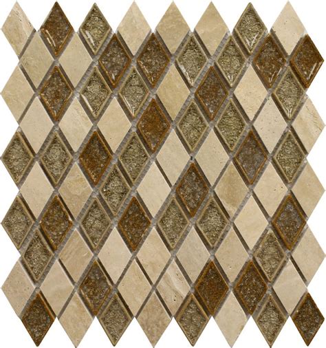 Soci Glass Mosaics Tile Ssm 419 Luminous 1×2 Phoenix Blend Harlequin