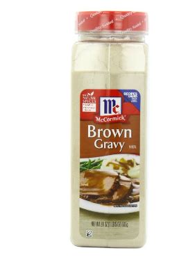 Mccormick brown gravy mix is really easy to use. Brown Gravy Sauce | Brown gravy, Brown gravy mix, Mccormick brown gravy