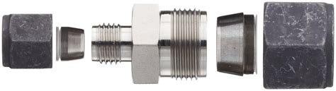 Parker Cpi 8 4 Hbz Ss 316 Stainless Steel Compression Tube Fitting