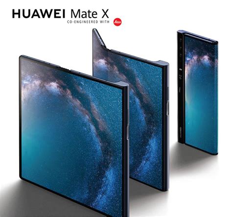 Huawei Mate X 5g Foldable Smartphone With 66 Inch