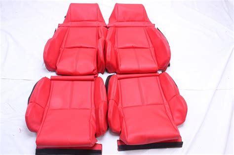 Custom Made 1989 1993 C4 Corvette Real Leather Seat Covers For Standard
