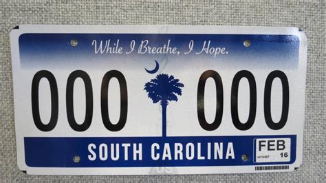 New Sc License Tags Debut Next Year The State