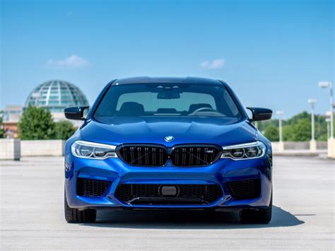 2019 Bmw M5 Competition In Marina Bay Blue Metallic New Photos