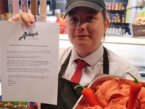 Glasgow Cafe Dishes Up The Worlds Most Dangerous Ice Cream And The Recipe Is Top Secret The