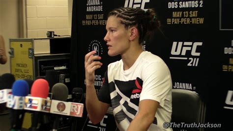 Ufc Post Fight Interview With Cortney Casey Youtube