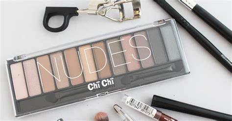 CHI CHI Glamorous Eye Shadow Collection NUDES Review Swatches