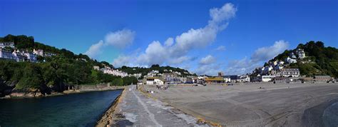Looe Panorama Nikon D Dsc Looe Cornwall P Flickr