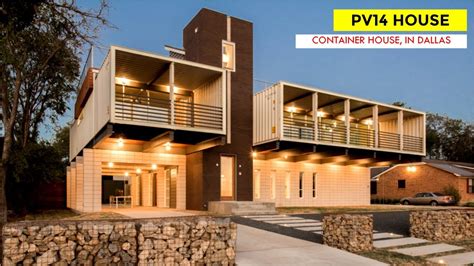 Pv14 House Luxury Shipping Container Home In Dallas Texas Youtube