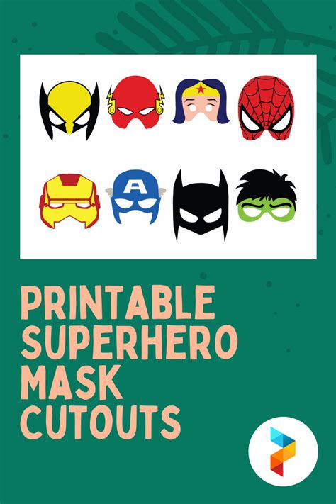 To say my son is obsessed with superhero's right now is an understatement. 10 Best Printable Superhero Mask Cutouts - printablee.com