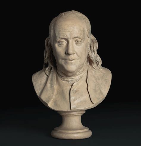 Download Benjamin Franklin Bust Sculpture Wallpaper
