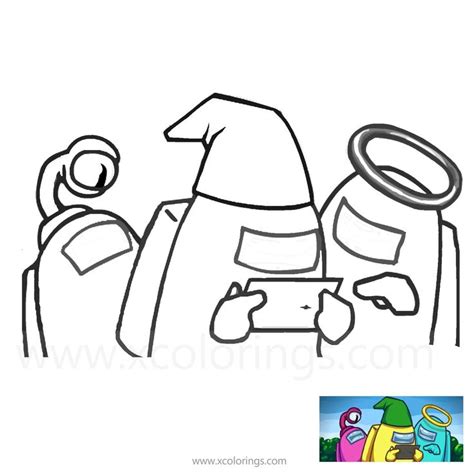 Its tongue sticks out of its mouth in the default state. Among Us Coloring Pages Astronaut With a Pet Hat ...
