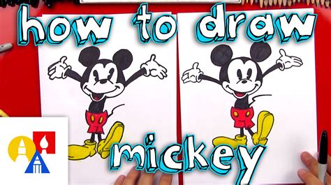 How To Draw Mickey Mouse New Art Giveaway Mickey Mouse Drawings