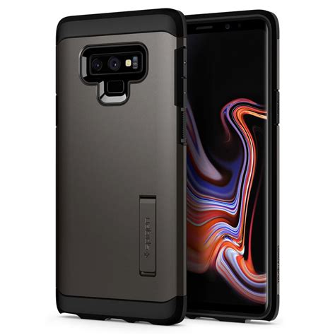Great savings & free delivery / collection on many items. Spigen Samsung Galaxy Note 9 Case Tough Armor - Gunmetal ...