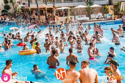 Bh Mallorca Pool Party Magaluf Events 2022 Party Hard Travel