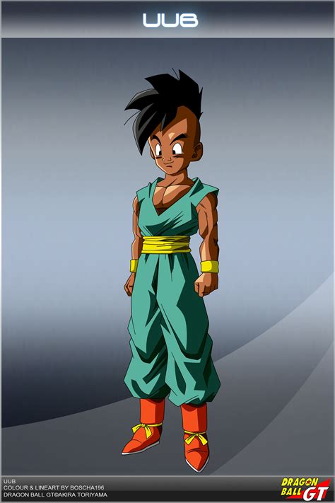 He becomes a martial arts pupil of goku. Dragon Ball GT - Uub by DBCProject.deviantart.com on ...