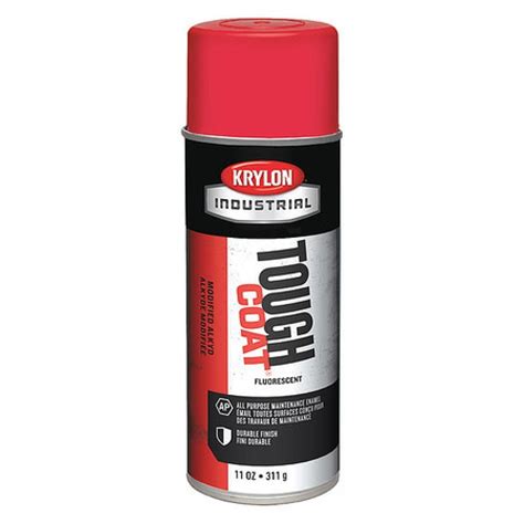 Krylon Industrial A01812007 Rust Preventative Spray Paint Fluorescent