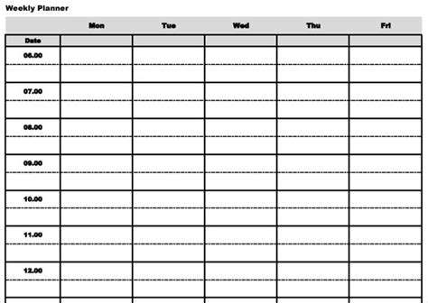These Time Blocking Free Printable Planners Will Help You Avoid