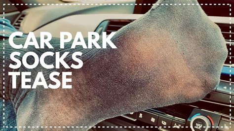 Car Park Socks Tease Gay Male Socks Fetish Mens Socks