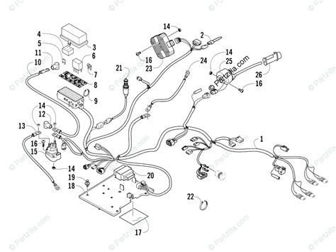 Arctic Cat ATV OEM Parts Diagram For Wiring Harness Assembly Partzilla Com