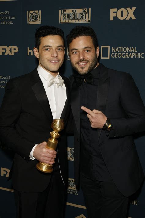 Rami Malek Has An Identical Twin Brother Who Leads A Very Different