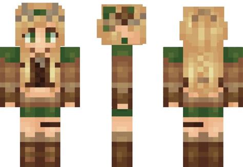 Elf Girl Minecraft Skin Minecraft Skins Pinterest