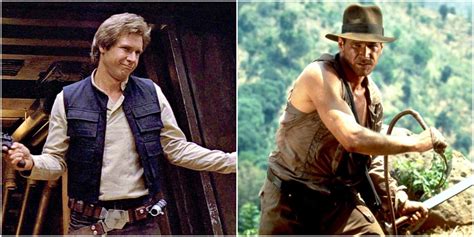 Harrison Ford And His Character Han Solo Both Have A Son That Shares