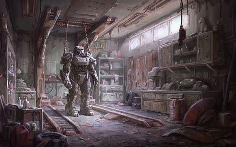 Fallout Fallout 4 Concept Art Video Games Brotherhood Of Steel