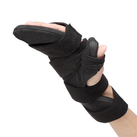 Scurnhau Resting Hand Brace Soft Stroke Hand Splint Night Support For