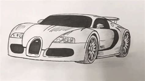 After sifting through some of the older tutorials here on draw central, i realized that i haven't really posted anything on drawing cars. How to Draw a Bugatti Car Step by Step | #Bugatti