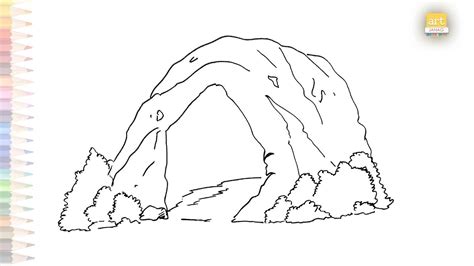 Cave Drawing Very Easy How To Draw Cave Step By Step Easy Drawing