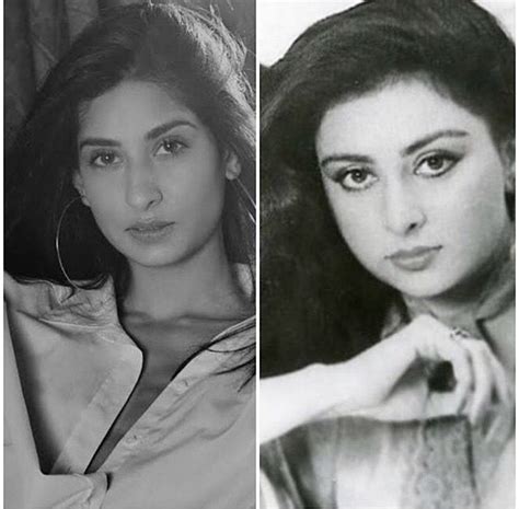 Poonam Dhillon And Her Daughter Paloma Thakeria Dhillon Poonam Dhillon Bollywood Stars Beauty