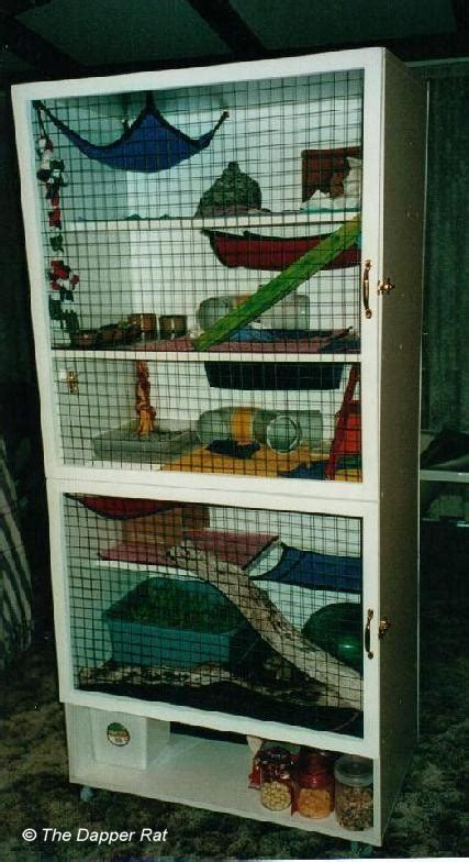 Homemade rat cage pet rat cages build a rat cage. Build your own Grotto-style cage